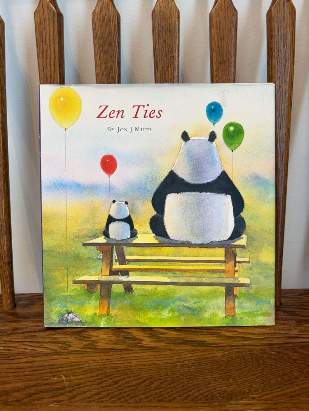 Zen Ties by Jon J Muth Hardcover Children's Picture Book